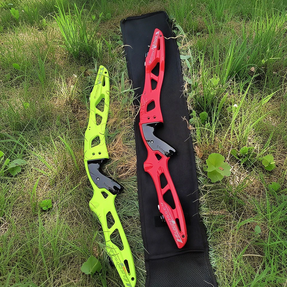 FIVICS Recurve Bow Riser 23'' 25'' Handle RH LH Wooden Grip Shooting Archery - Image 3 of 4