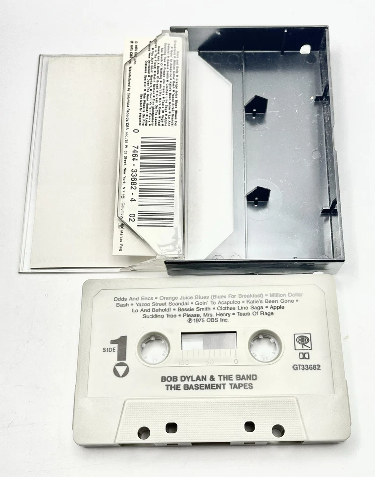 Vintage Bob Dylan & The Band The Basement Tapes Cassette Tape - Image 4 of 4