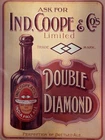 Ind Coope & Co's Double Diamond India Pale Ale Vintage Beer Advertising Sign