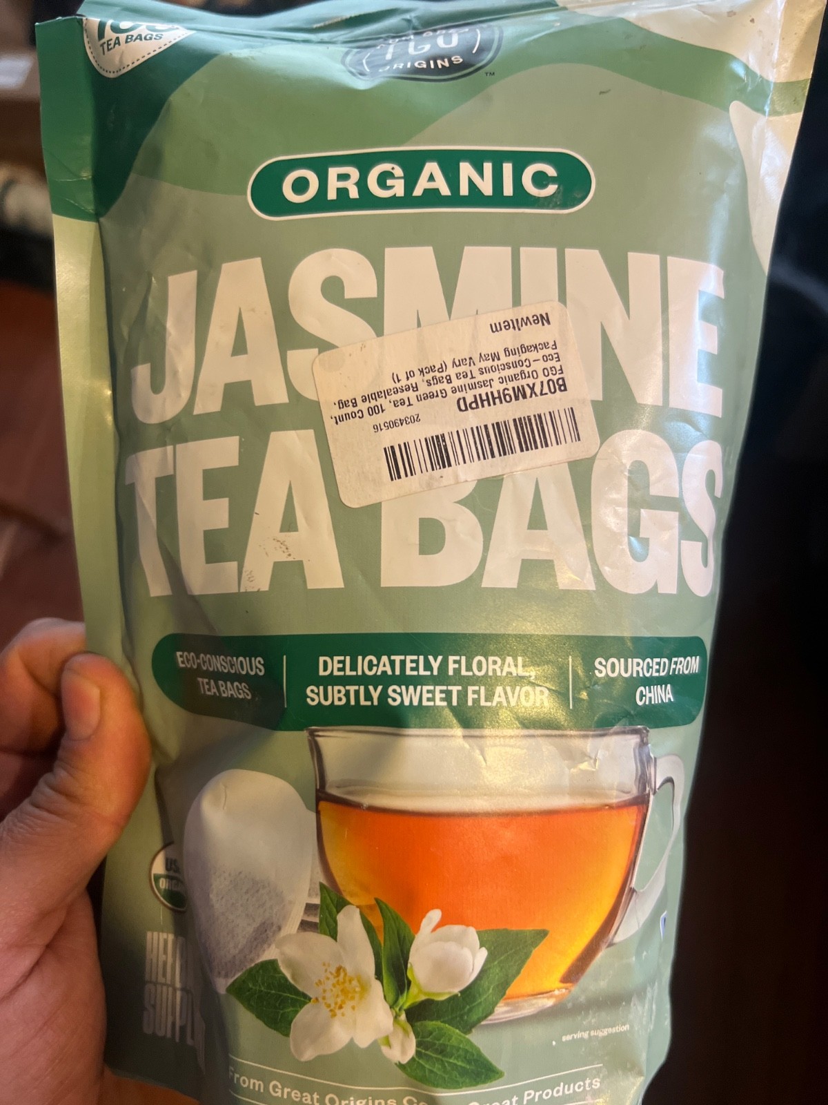 Eco-conscious Tea Bags 100 Count Packaging May ...