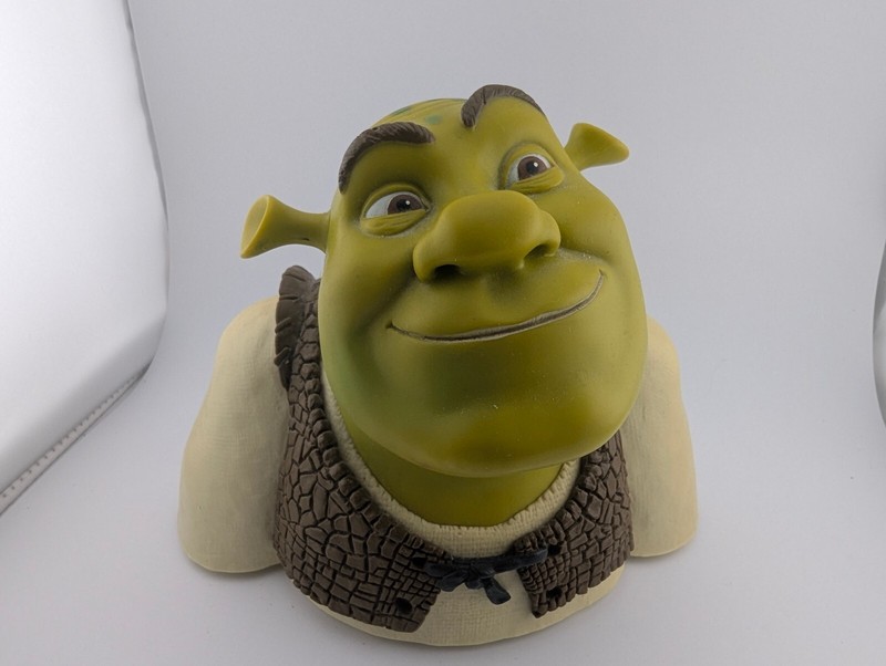 Vintage 2004 Wesco Shrek 2 AM/FM Radio Bust DreamWorks Rare Working Novelty