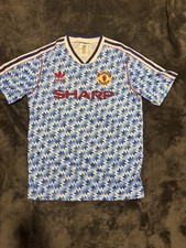 Adidas “RETRO”Manchester United 90/92 Away Men Jersey - Size L (fits M)