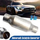 3" Universal Sports Cat Catalytic Converter Stainless Steel High Flow 400 Cell
