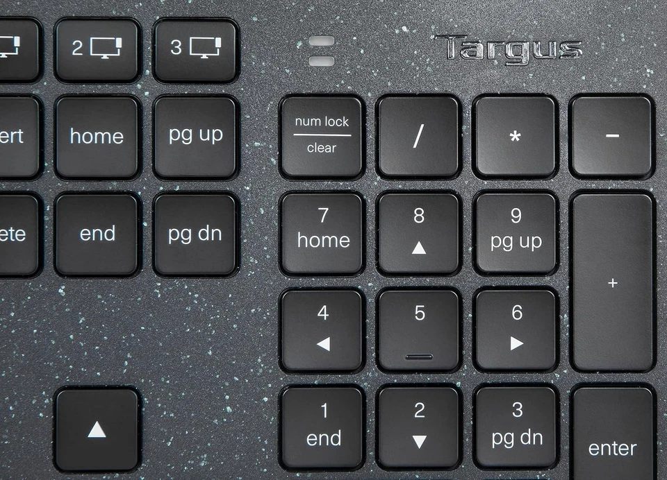 Targus Wireless Keyboard, EcoSmart, Sustainable Energy Harvesting with Solar Tec - Image 4 of 4