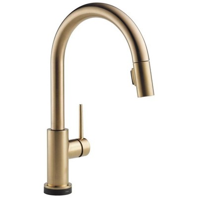 DELTA FAUCET 9159T-CZ-DST PULL-DOWN KITCHEN FAUCET 1 HANDLE CHAMPAGNE BRONZE