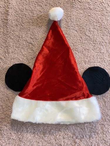 Buy Disney Mickey Mouse Ears Santa Hat 