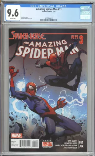 Amazing Spider-Man v3 #11 (LGY 744) CGC 9.6 - 2nd App of Spider-Punk