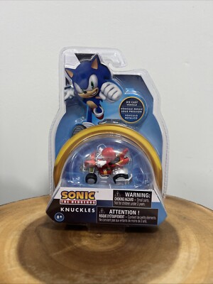 Sonic The Hedgehog : Knuckles Collectible Diecast Red Quad Sonic Sega All-Stars