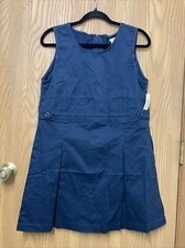 NWT Girls Amazon Essentials Navy Blue Uniform Dress Sleeveless SIZE XXL 14-16