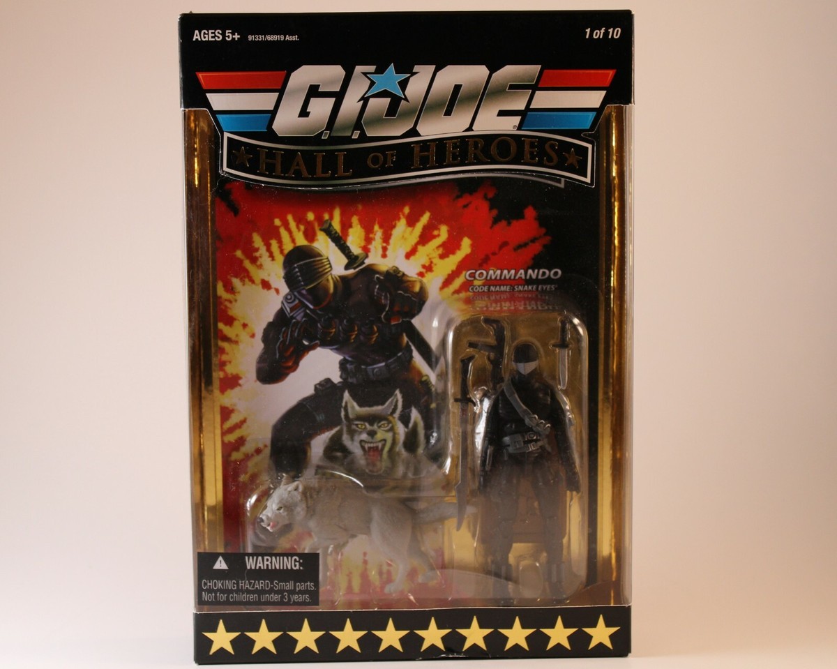 GI JOE フィギュア　HALL OF FAME  SNAKE-EYES 1992 GI Joe Hall of Fame Snake Eyes Review – The Dragon Fortress
