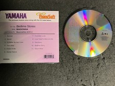 Madonna Bedtime Stories Yamaha Disklavier Smart Pianosoft Mark 3 Mark 4 w/CD