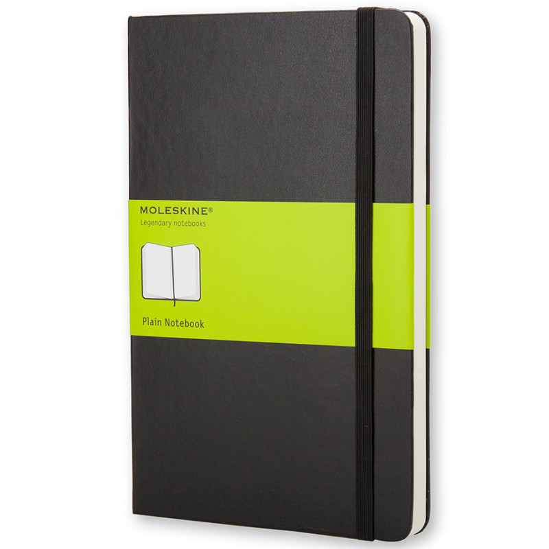 Moleskine Classic Squared Notebook Black 13x21cm 240 Pages