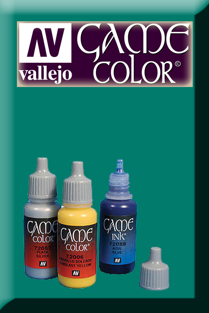 Game Color Jade Green 72026 Acrylic Paint VALLEJO