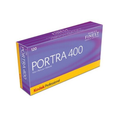 Kodak Portra 400 120 Farbfilm 5er Pack