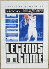 KRISTAPS PORZINGIS 2020-21 NBA Hoops Future Legends of the Game #21 #'d 363/999