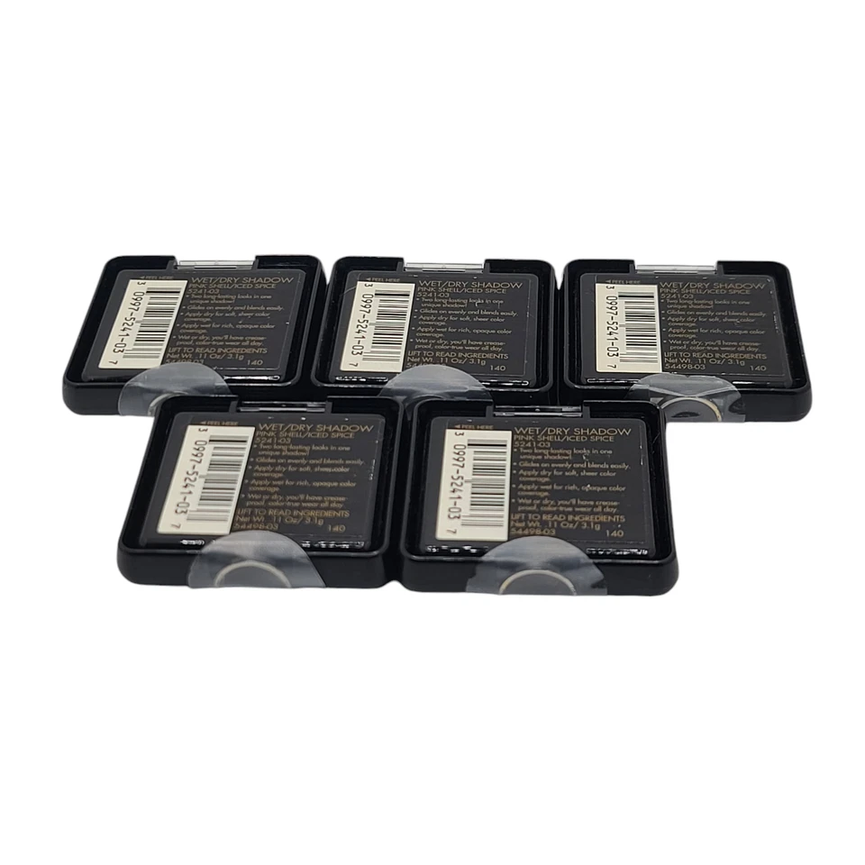 5 Pack Revlon Wet Dry Shadow Pink Shell/Iced Spice - Image 2 of 4