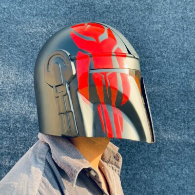 Mandalorian Helmet Beskar Mando Steel Helmet - The Ultimate Mandalorian Cosplay