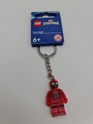 LEGO  Marvel 854154 Carnage Schlüsselanhänger Key Chain Spiderman Sammlerstück :