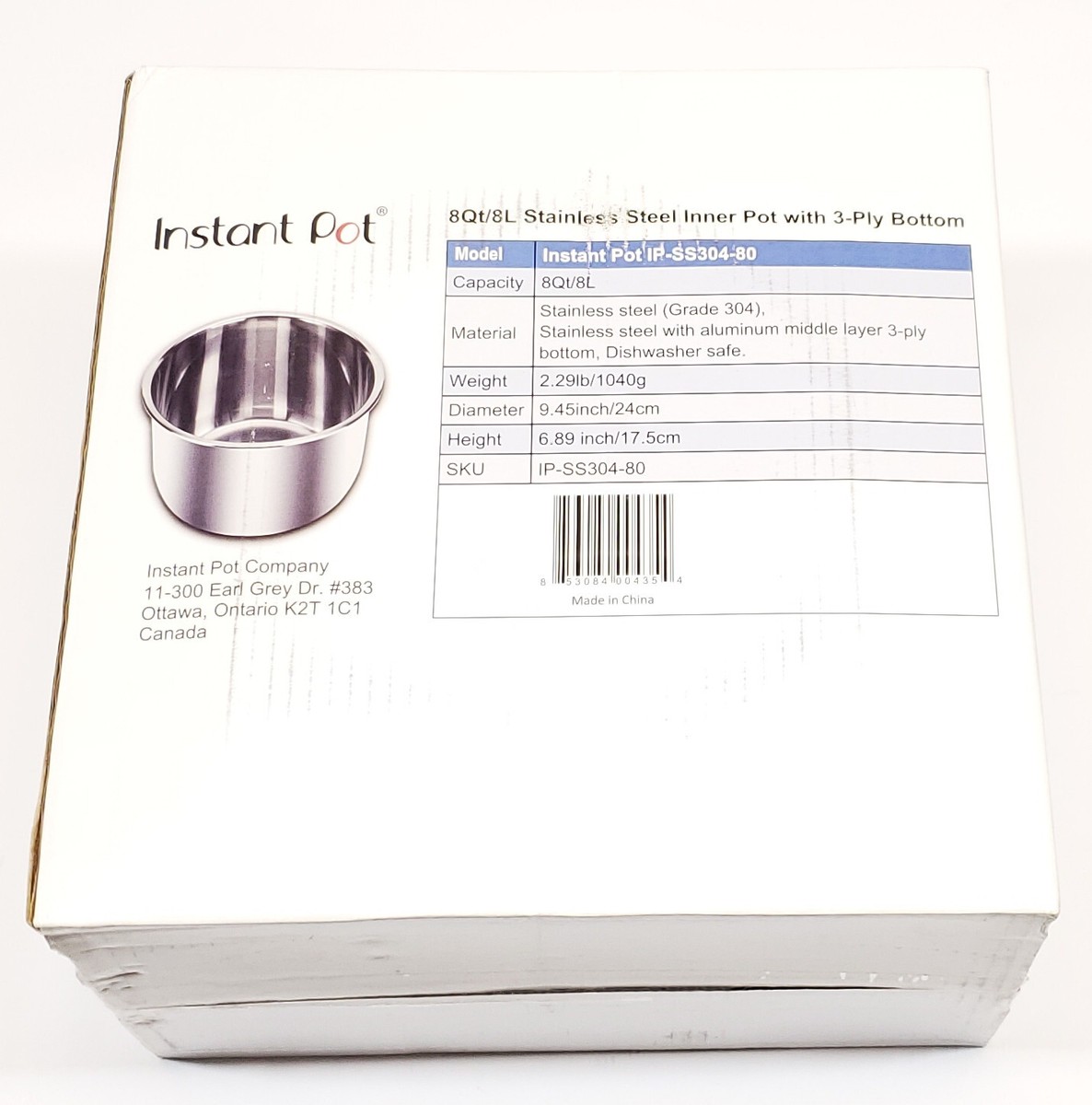 Instant Pot Inner Pot Replacement Stainless Steel Quart
