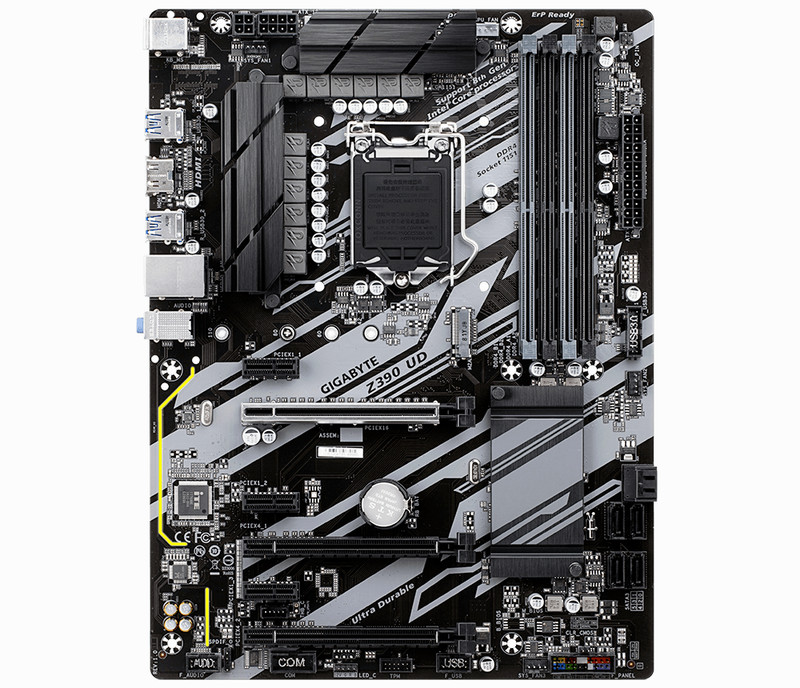 ATX Z390 UD Motherboard 1151 ddr4 Gigabyte Technology M.2 usb3.1 4 memory slot