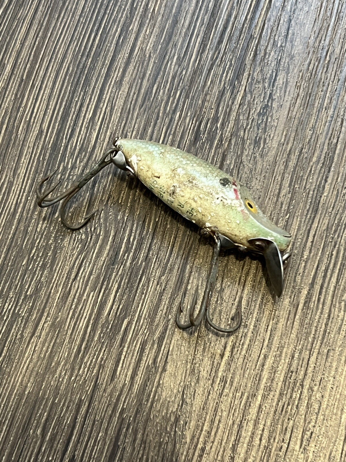 Vintage Heddon Fishing Lure Box 9119 XRG & River Runt Spook Sinker Bass