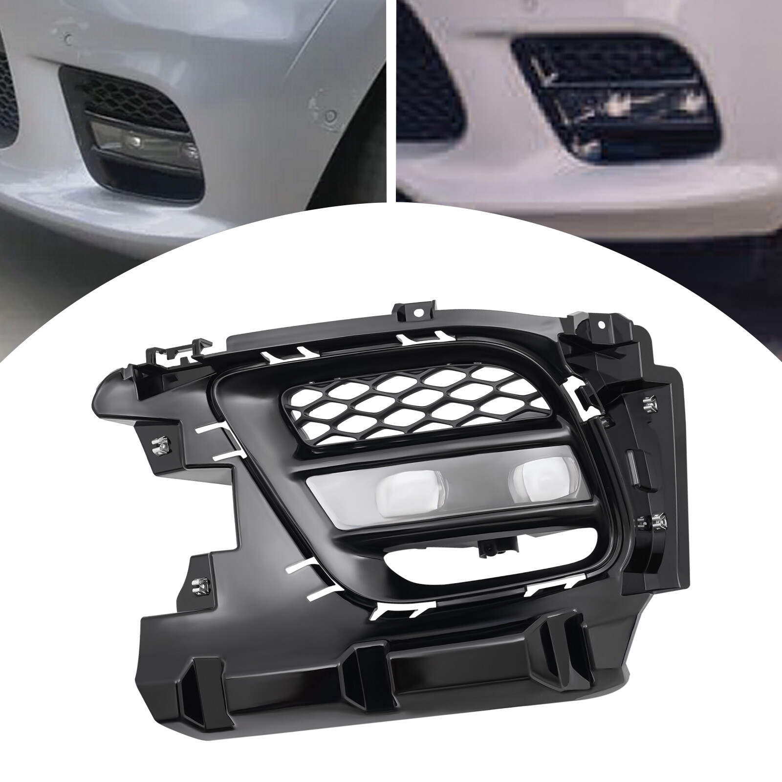 2017-2022 Jeep Grand Cherokee LH Driver Side LED Fog Light with Cover Kit