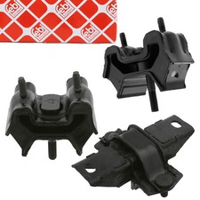 2x febi Motorlager + Getriebelager für MERCEDES M-KLASSE W163 ML270CDI OM612