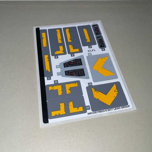 New Original Unused Sticker Sheets from Lego Star Wars Theme READ DESCRIPTION - Picture 81 of 164