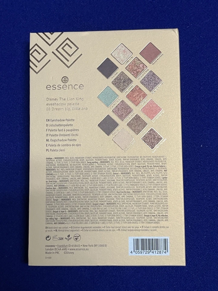 Essence Disney The Lion King Eyeshadow Palette NEW PICK 1 PALETTE - Image 2 of 4