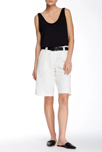 Bermudas Da-Nang mezcla de seda con cáscara de huevo 4 nuevas con etiquetas $150 Foto 3 de 4