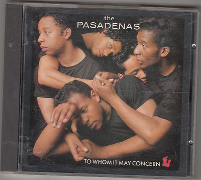 THE PASADENAS - to whom it may concern CD