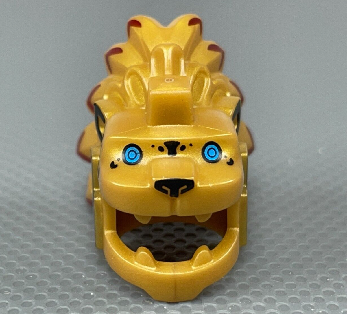 LEGO Ancient Warrior Minifigure Head Cover Aztec Jaguar Head Dress