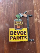 Devoe Paints Flange Sign Advertising