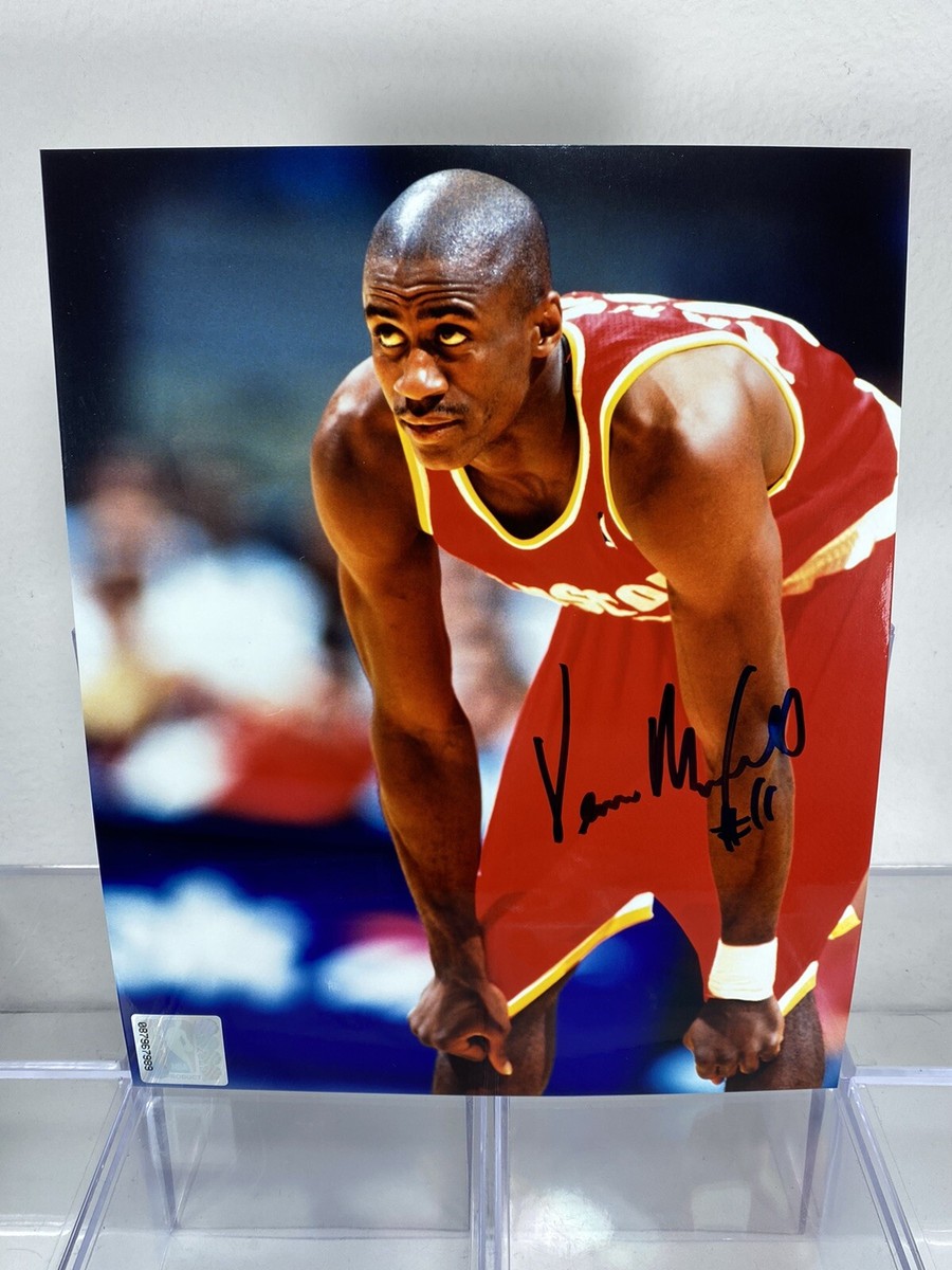VERNON MAXWELL Signed Autographed 8x10 Photo Houston Rockets NBA