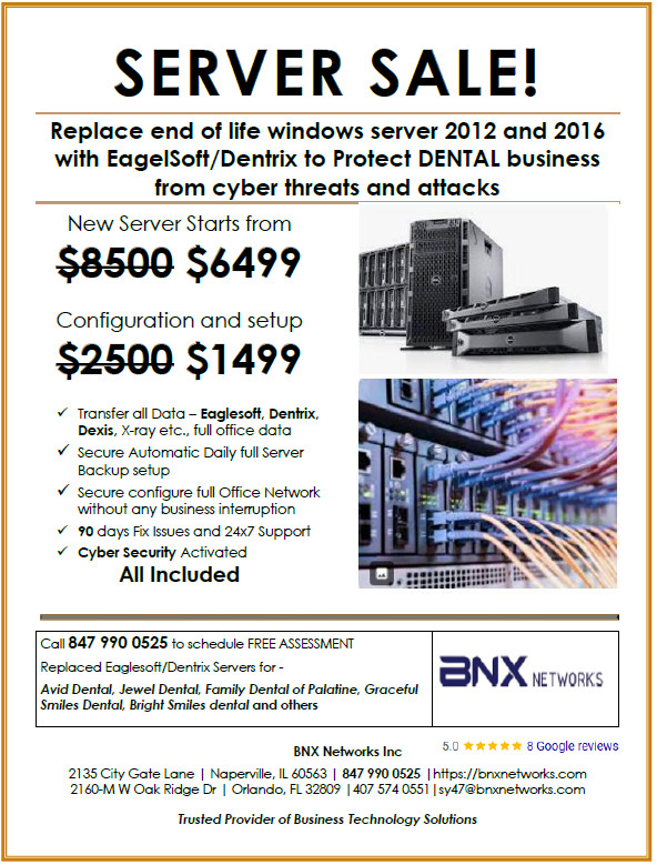 Server Replacement Onsite Setup and Configuration USA only