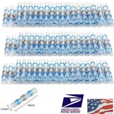 50-500PCS Waterproof Solder Heat Shrink Seal Sleeve Wire Butt Splice Connectors