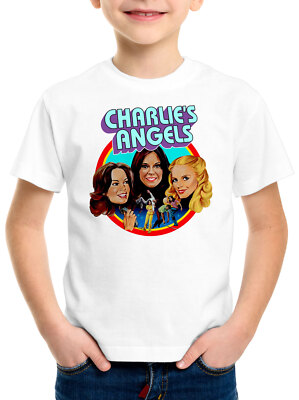 Charlies Angels Kinder T-Shirt drei engel für charlie bosley john townsend dvd