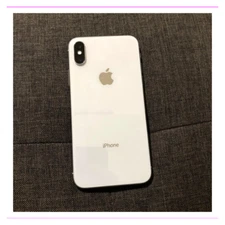 Apple iPhone X white 64GB Unlocked - Excellent Condition Read Description