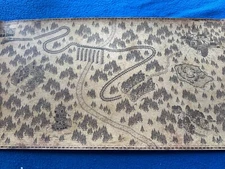 Wizarding Villages Map Poster 28x59cm The Wizarding Trunk Harry Potter