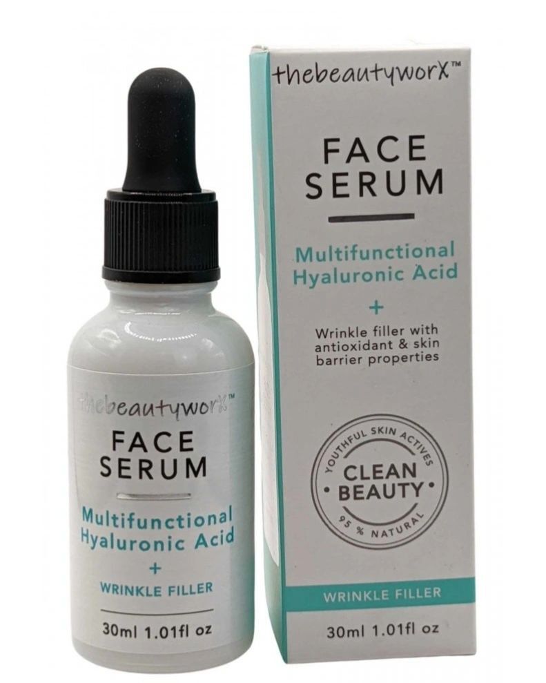The Beauty Worx Multifunctional Hyaluronic Acid Face Serum 30ml eBay