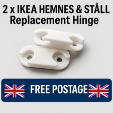 IKEA HEMNES STALL Shoe Cabinet Hinge Repair Kit – 2x Replacement Hinges Parts