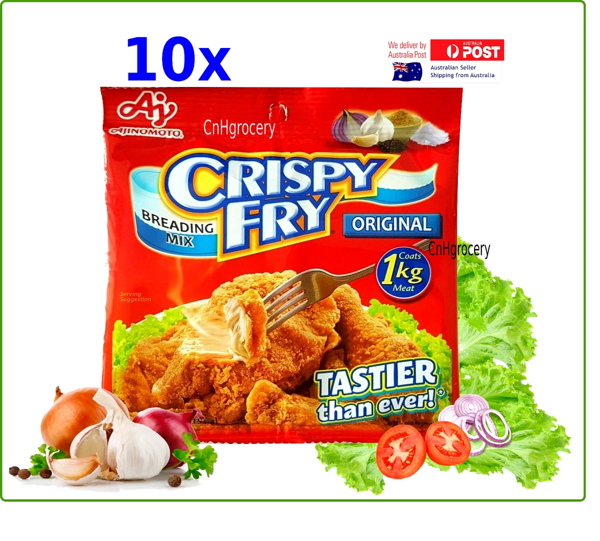 CLEARANCE - 10 x Ajinomoto Original Crispy Fry 62g - Breading Mix