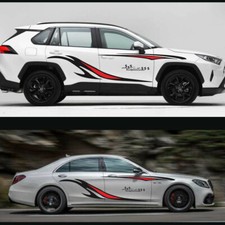 Accessory Sports Car Sticker Van Sticker Stripes Graphics For Car Body Panel