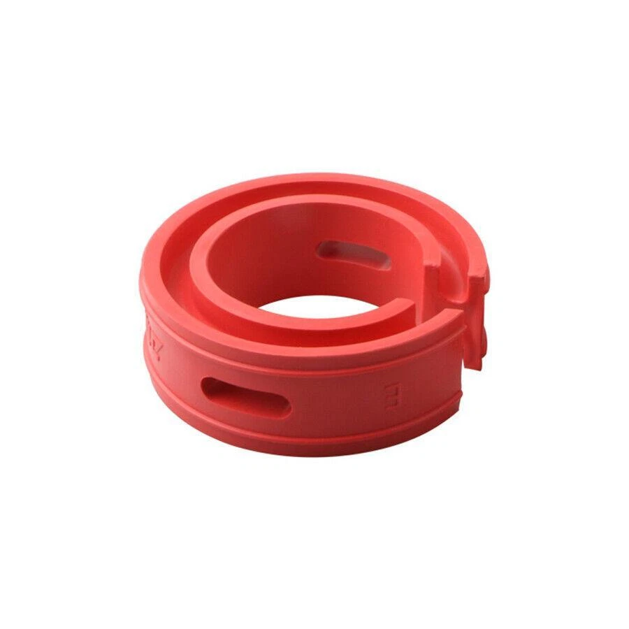 Car Modified Shock Absorber Coil Spring Power Cushion Buffer Red Rubber Type E - Image 4 of 4