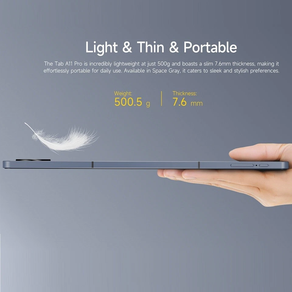 Ulefone Tab A11 Pro 4G Tablet PC 11" 16GB+256GB Android 14 8800mAh Helio G99 Pad - Bild 4 von 4