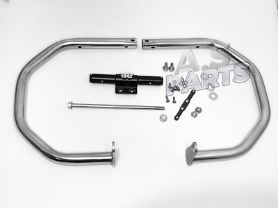 Original ''Silver Octagon Motorschutzbügel'' für Royal Enfield Meteor 350cc KXA...