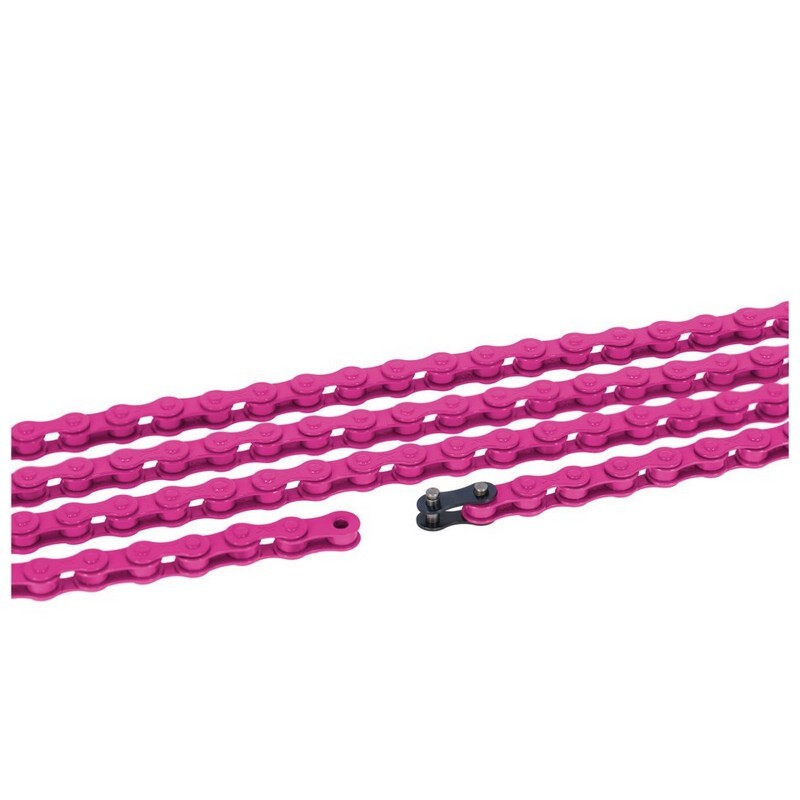 catena cc-c09 single speed 112 maglie rosa 2501010002 XLC bici fixed XLC