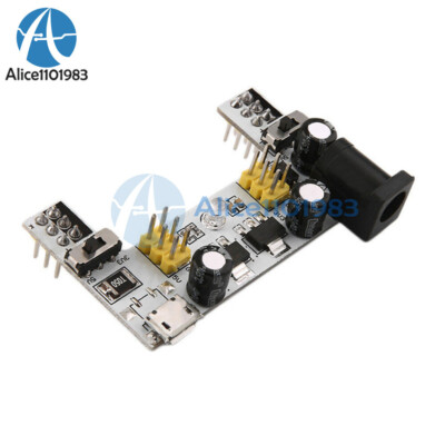 New Popular Breadboard Power Supply Module DC7-12V For   Bread Board MB102 #E8