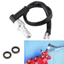Motorcycle Brake Pressure Light Switch Bolt Single Line Hydraulic Brake Systems