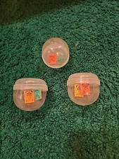 LOT OF 3 VENDING BUBBLES WISE KWAKS Vintage Cracker Jacks 6 Mini Book Joke BOOKS